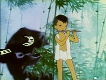 水墨卡通片作品