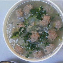 冬瓜肉丸冬粉湯 冬瓜肉丸冬粉湯