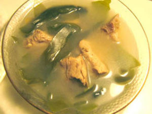 海帶香菇豬瘦肉粥 海帶香菇豬瘦肉粥