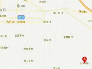 北河種村和縣城相對位置圖