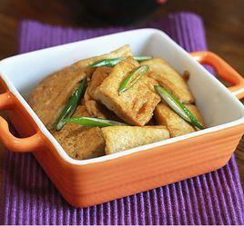 大蔥燒豆腐 大蔥燒豆腐