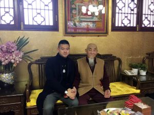 北京雍和宮與嘉木揚&middot;圖布丹活佛灌頂留念