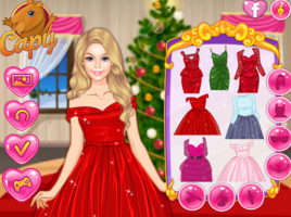 芭比的聖誕裝 芭比的聖誕裝