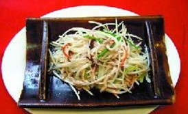 瓦片棗紅銀芽裡脊