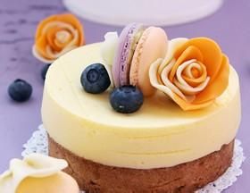 香橙藍莓蛋奶塔 香橙藍莓蛋奶塔