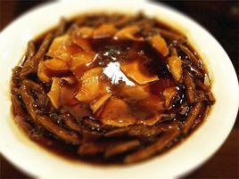 生扣鵝掌鮮鮑 生扣鵝掌鮮鮑