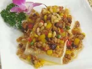 香菇扒豆腐 香菇扒豆腐