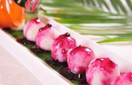 藍莓山藥球 藍莓山藥球