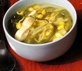 黃豆芽海帶豆腐湯 黃豆芽海帶豆腐湯