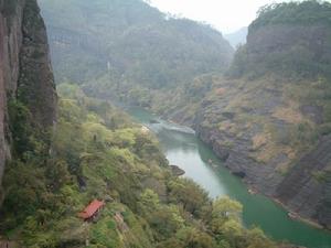 福建武夷山九曲竹筏漂流