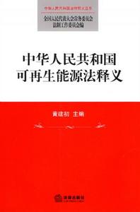 中華人民共和國可再生能源法釋義