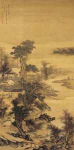 清吳宏松溪草堂圖 清吳宏松溪草堂圖