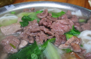 特寫越南媽牛肉粉