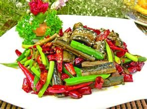 蘭豆炒鱔段 蘭豆炒鱔段