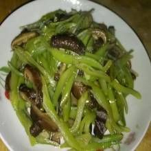 香菇扁豆 香菇扁豆
