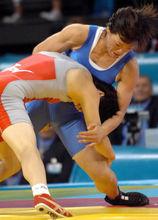 訓練中的孫冬梅