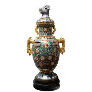 張同祿景泰藍十二生肖尊-亥豬