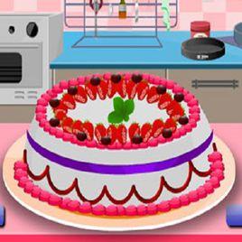 製作草莓蛋糕 製作草莓蛋糕