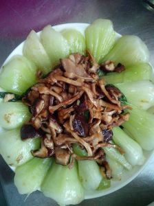 花菇油菜蕈泡菜 花菇油菜蕈泡菜