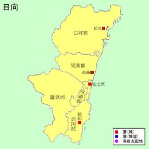 日向國分郡圖