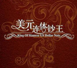 美元連體鈔王 美元連體鈔王