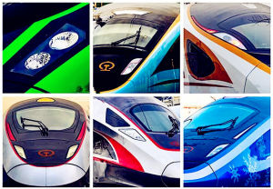 系列復興號新型動車組首次公開亮相