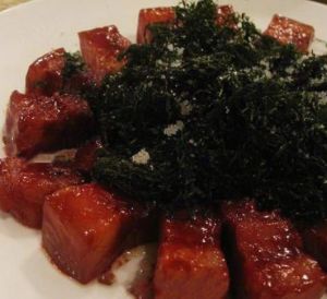 苔菜小方烤 苔菜小方烤