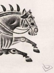 昭陵六駿[李世民陵墓六幅浮雕石刻]