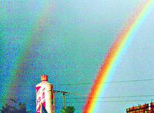 虹[大氣中的自然現象]