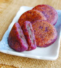 豆沙紫薯煎餅 豆沙紫薯煎餅