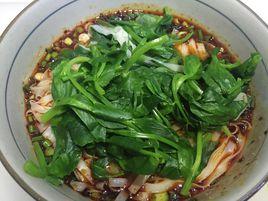 豌豆尖素麵 豌豆尖素麵