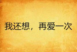 我還想,再愛一次 我還想,再愛一次