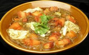 豬肉燉粉條煲 豬肉燉粉條煲