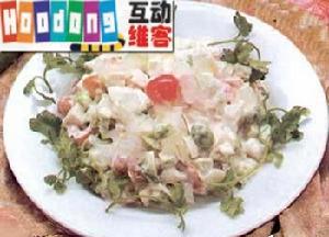 孢子甘藍蘆薈色拉 孢子甘藍蘆薈色拉