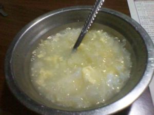 銀耳雞蛋羹 銀耳雞蛋羹