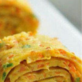 胡蘿蔔蛋卷 胡蘿蔔蛋卷