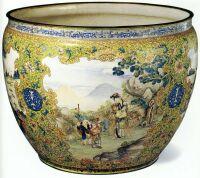 畫琺瑯大缸 畫琺瑯大缸