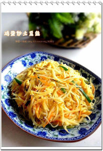 雞蛋炒土豆絲 雞蛋炒土豆絲