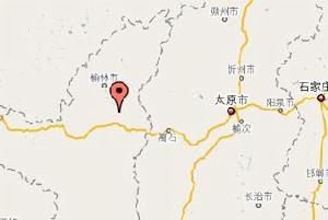 （圖）高渠鄉在陝西省內位置