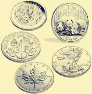 世界五大投資銀幣