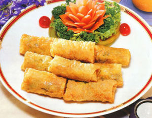 泰國風味蟹肉春卷 泰國風味蟹肉春卷