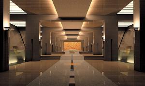 河南博物院內走廊