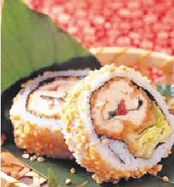 酥脆雞柳乳酪壽司卷 酥脆雞柳乳酪壽司卷