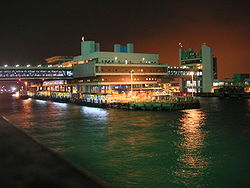 （圖）港澳碼頭夜景