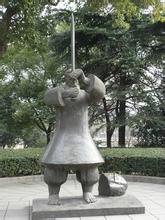干將雕像位於蕪湖市步行街