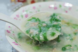 芥菜肉末粥