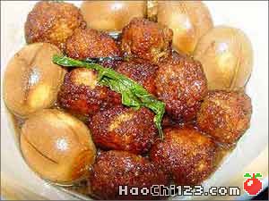 獅子頭滷蛋 獅子頭滷蛋