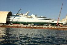 改裝中的寇騰納爾級巡防艦