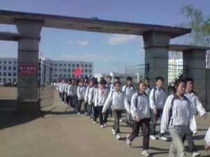 蘿北縣鶴北鎮中學