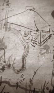 雪夜看竹 雪夜看竹